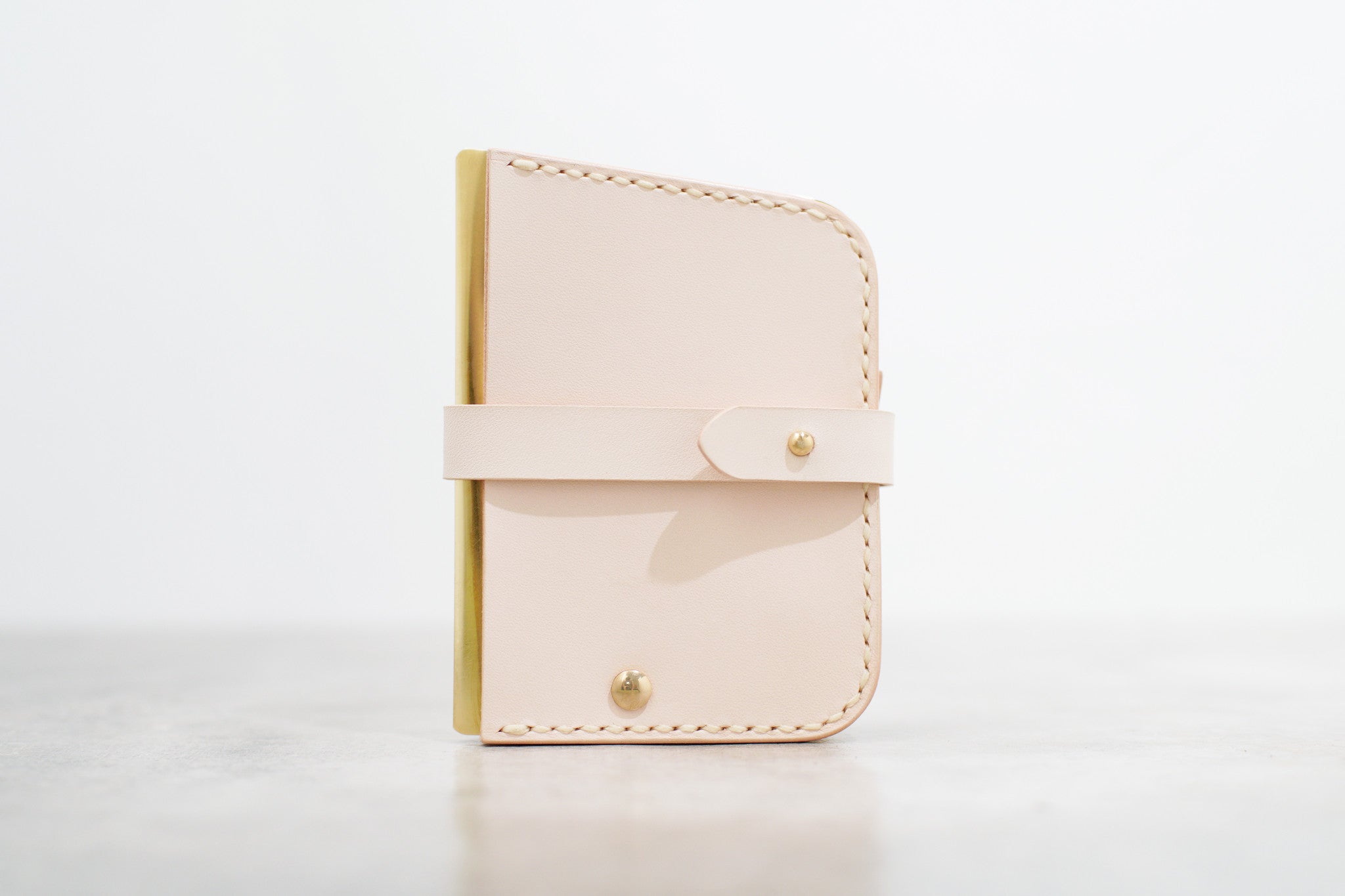 Leather Brass Wallet